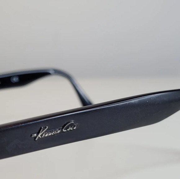 Kenneth Cole Eyeglass Frames Style 198 Black Purple Glasses 53-14-135 - Picture 6 of 9